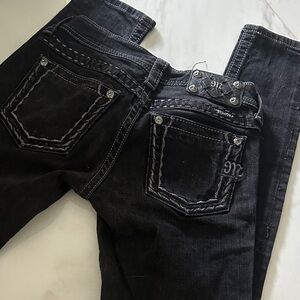 Miss Me Black Boot Cut Jeans